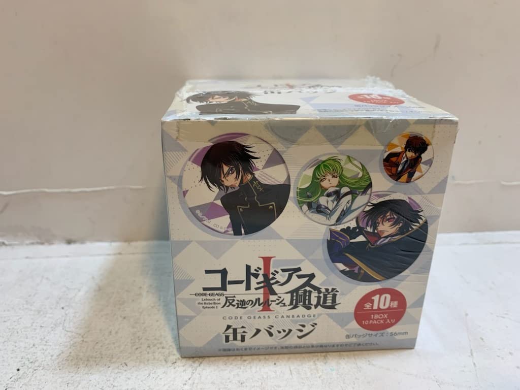 コードギアス 反逆のルルーシュIII 皇道 缶バッジ BOXセット グッズ