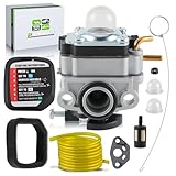 partszen UT33600 Carburetor for Homelite UT33600B UT33650 UT33650B 26cc String Trimmers 309375009 753-05676A 753-06220A