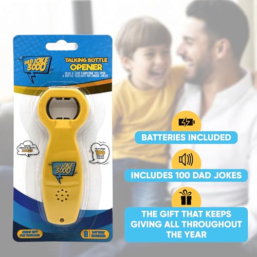Fathers Day Funny Gifts Dad Joke Bottle Opener Gifts Dad Him Funny Talking Bottle Opener Dad Stocking Fillers Joke 40th 50th 60th Birthday - Image 4