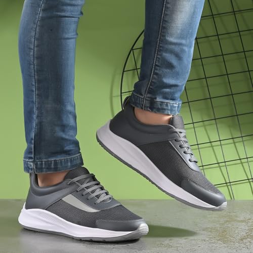Image of Centrino Casual Shoe for Men | Cushioned Insole Provide Comfort| Stylish Sneaker Shoe | Lace-Up Design | Perfect for Casual Outfits for Boys & Men (6821)