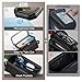 KDD Bike Front Frame Bag with Waterproof Phone Holder, Mountain Cycling Storage Pouch, Handlebar Bag with Phone Mount, Bicycle Accessories for Top Tube, Fit for iPhone 17 Pro Max, Cellphone Under 7''