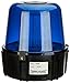 Electronic Strobe, Warning Light, 117VAC, for Outdoor, Blue