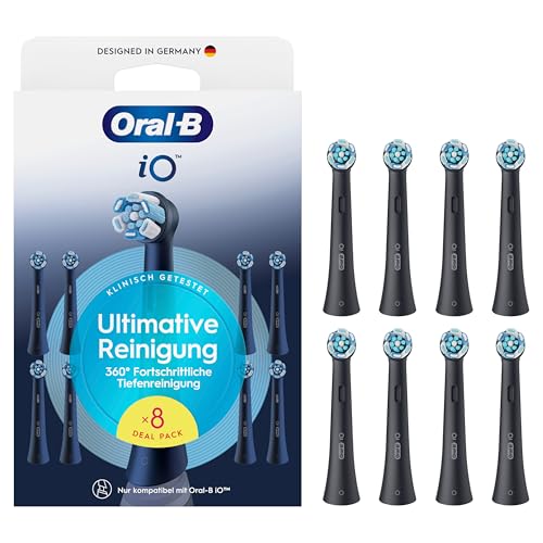 Oral-B iO Ultimative Reinigung – ORIGINAL Aufsteckbürsten für Elektrische Oral-B iO Zahnbürsten – Bürstenköpfe, Zahnbürs...