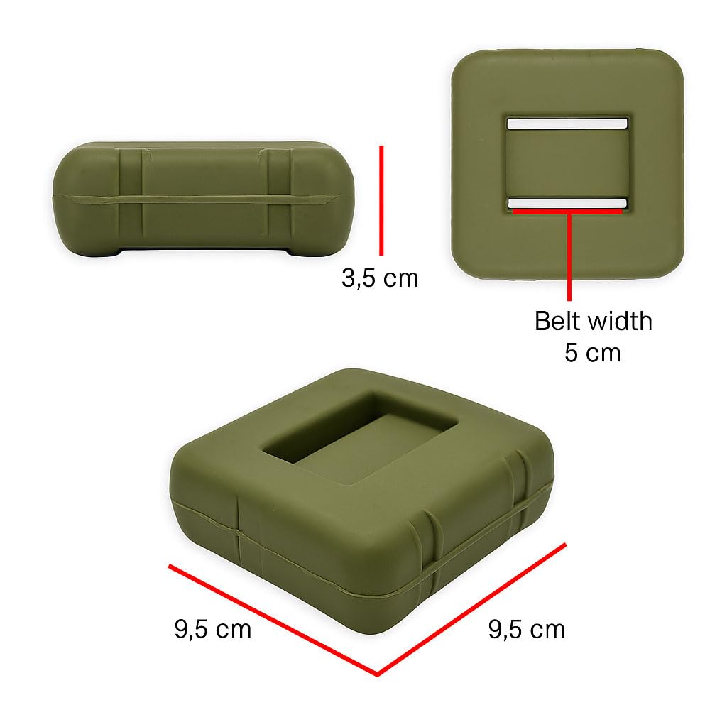 Ballast sous-marin en plomb plastifié de 2 kg. Kit de 2, 4, 6 et 8 kg. Écologique, anti-corrosion, fabriqué en Italie. Idéal pour la plongée, l'apnée et la pêche sous - Couleurs : jaune, vert et noir.