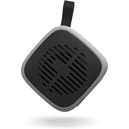 SYSKA Qube 5W, Ultra-Portable Mini Wireless Bluetooth Speaker with Mic, HD Sound, 10 Meter Working Range, Made in India, Type C Charging with Voice Assistant - (Bold Black)