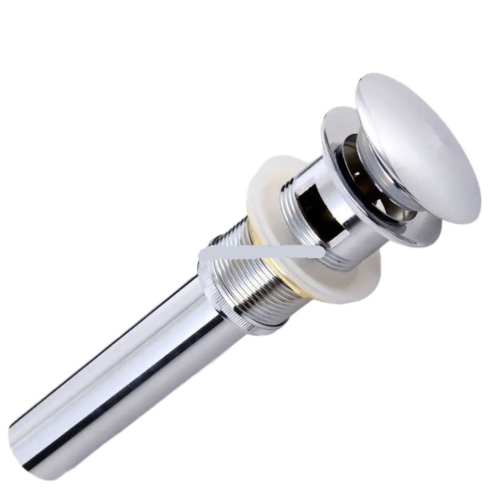1pcs Sink Basin Push Down Pop-Up Waterlet Drains With Overflow Hole
