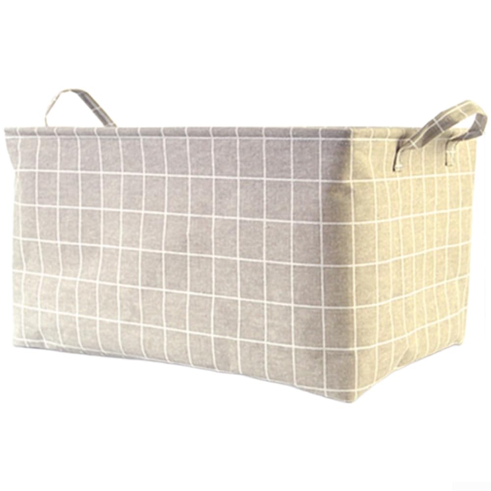 Faltbare Aufbewahrungsbox Baumwolle Leinen 48x33cm(D)