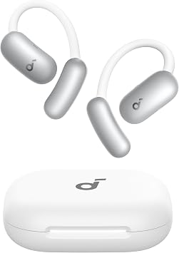 soundcore AeroFit 2 AI Assistant by Anker, Open-Ear Headphones, Pressure-Free Fit, 2  Richer Bass, Real-Time Translation Earbuds, Hi-Res Audio, 35-Hour Playtime, IP55 Waterproof Rating