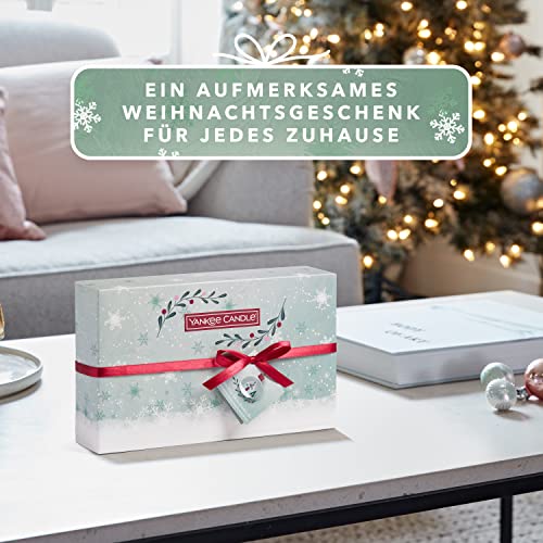Yankee Candle Geschenkset | 12 duftende gefüllte Votivkerzen | Snow Globe Wonderland Kollektion