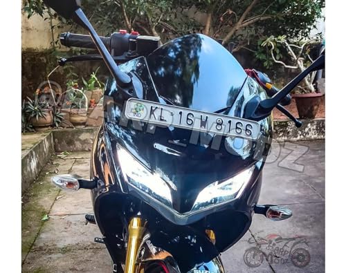 Image of Razor Mask for New Gixxer SF 150 250 (Matt Black)