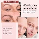 20 Sheets Eyebrow Tattoo Waterproof Eyebrow Sticker 778