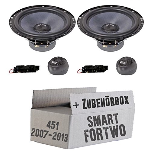 Smart ForTwo 451 Front - Gladen ALPHA 165-16cm