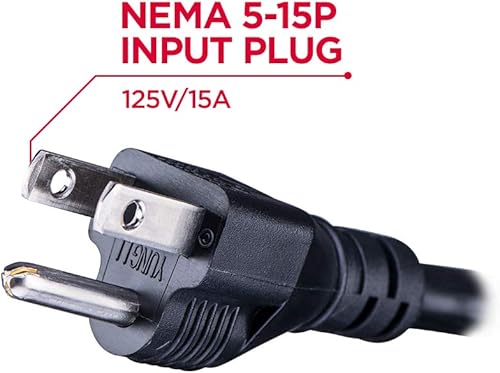 Miniatura 5 de Montaje del rack PDU Cyberpower Cps-1220 Rms conector múltiple 12 salida 20A 2400VA 1800 julios Negro