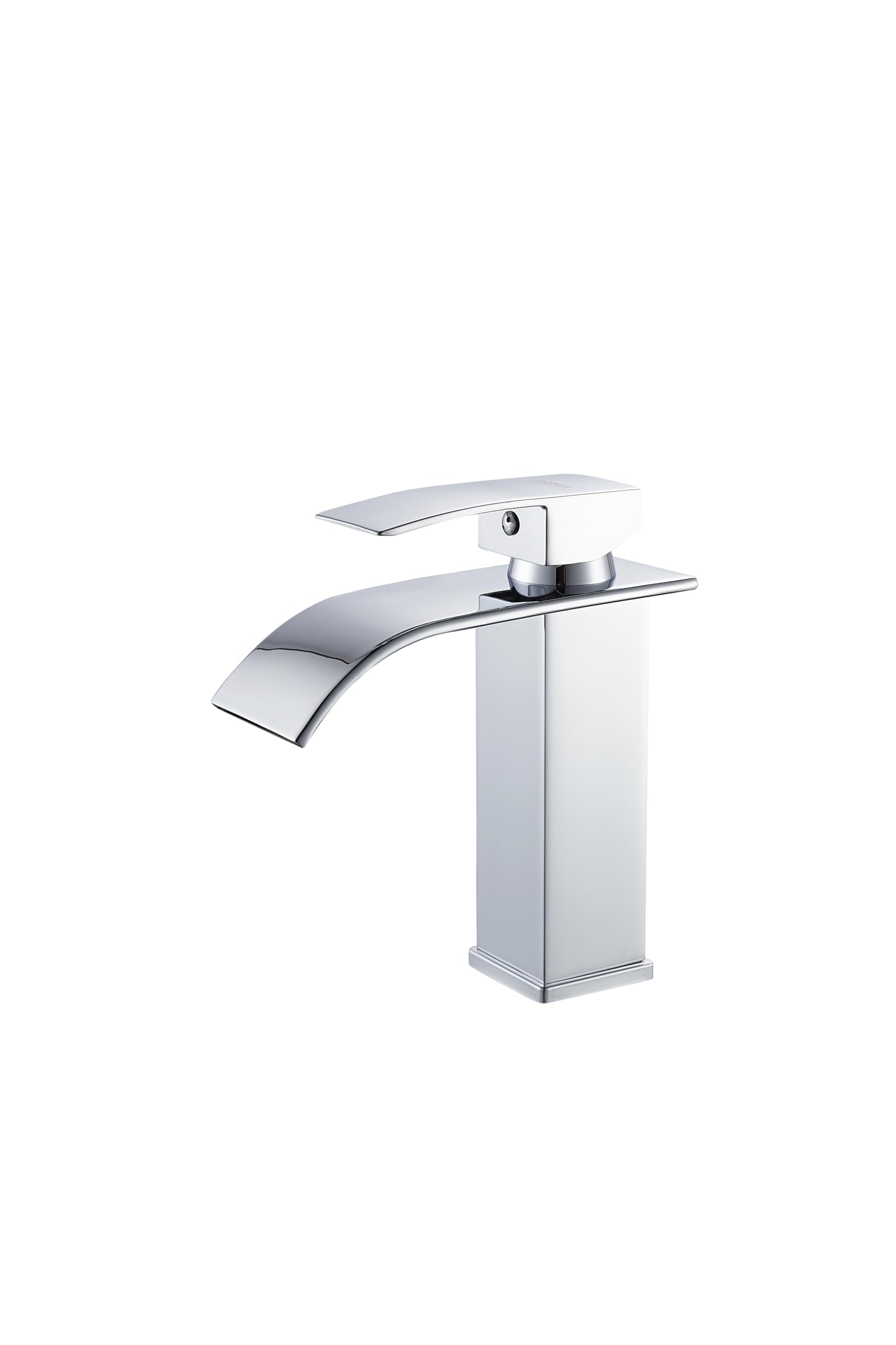 BRIMIX Single Lever Water Mixer Hot & Cold Wash Basin Faucet Bathroom Faucet Taps for Bathroom with Waterfall Spout