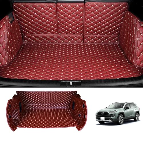 に適用トヨタ・RAV4 専用トランクマット RAV4 XA50系 車種専用設計 カスタム 車のトランクマット に適用トヨタRAV4 XA50系 2019年4月~2023年 車種専用設計 3Dフルカバーカーゴマット ラゲッジマット XPE 防水 滑り防止 耐