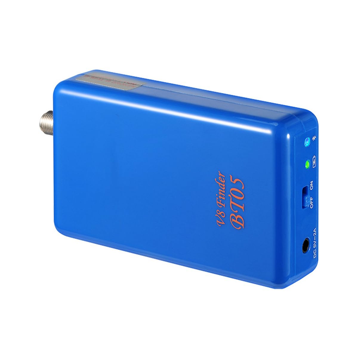 Satellite Finder Meter V8 Finder BT05 Satfinder DVB S2 Satellite Finder Multi Standard Décodage pour Digital Bluetooth HD Satfinder pour le réglage de l'antenne satellite