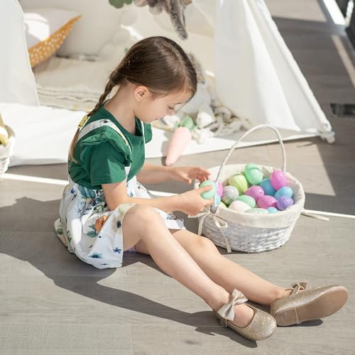 image for Felix & Flora Girls Mary Jane Flat Dress Shoe for Toddler Little Kid P