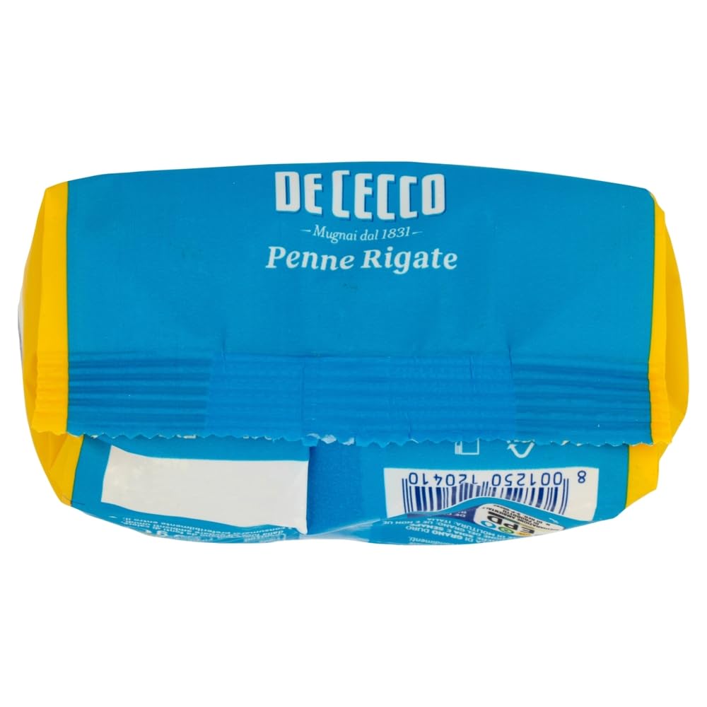 De Cecco Pasta Penne Rigate nº 41, 100% pasta italiana, paquete de 500 g + llavero Beni Culinari gratuito (36 unidades)