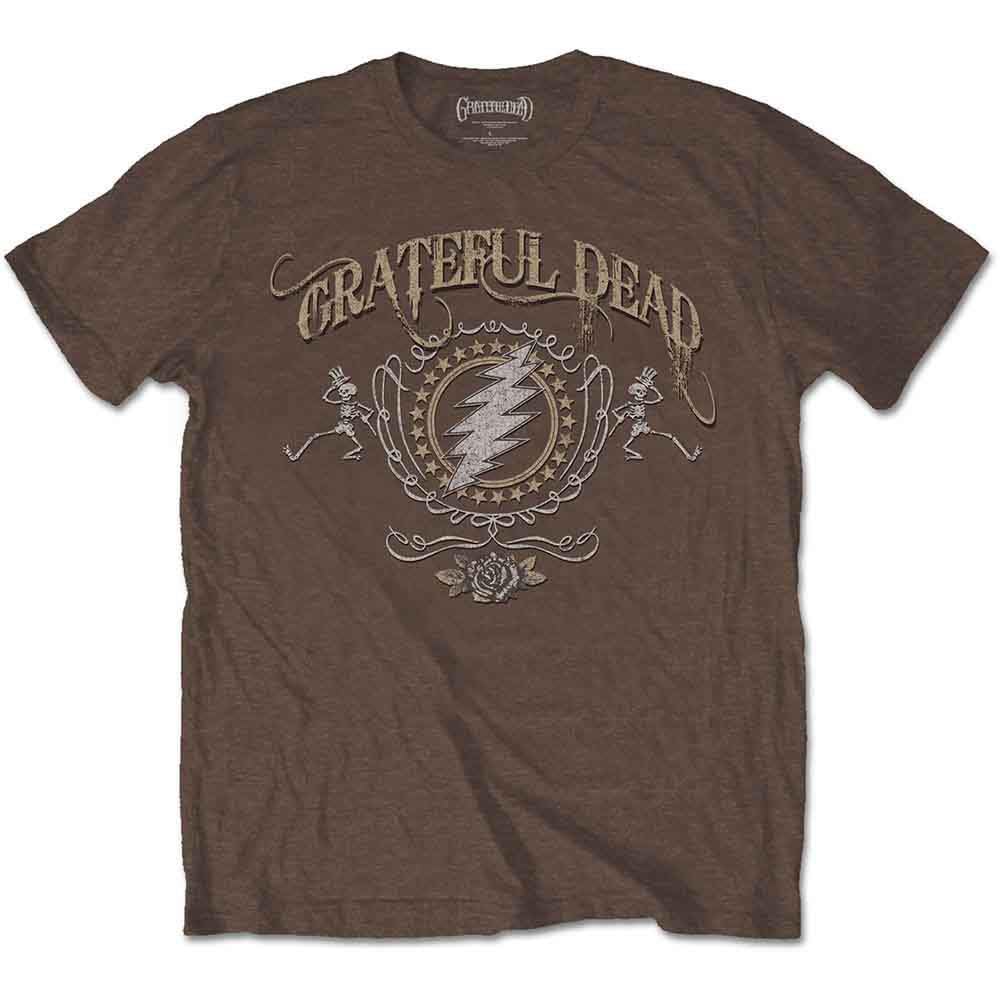 Grateful Dead Brown Bertha And Logo T Shirt Xxl