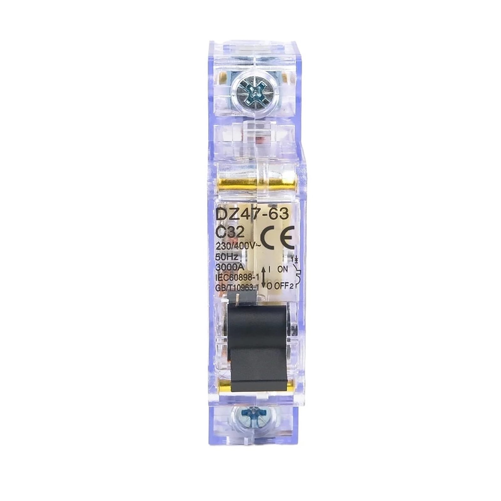 Disjoncteur miniature transparent 16A protégeant le circuit contre surcharges - 7