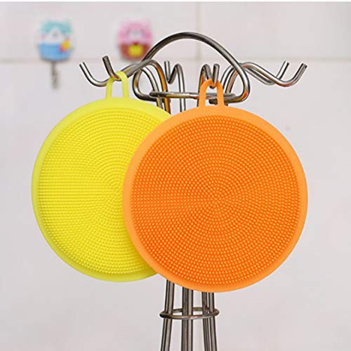Spugna in silicone per lavare piatti da cucina per...