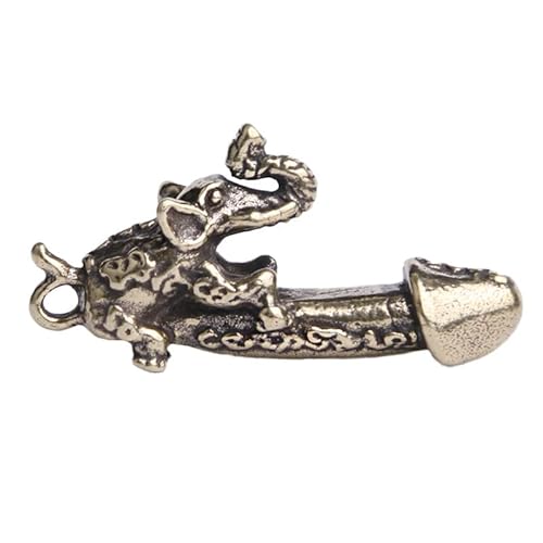 Yerdos Estatuas doradas del Señor Ganesha, estatua de elefante hindú de Dios, escultura de resina, figura india de Ganesh, Buda, hecha a mano, adornos de decoración para el hogar, regalo divertido