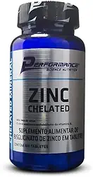 Zinco Quelato 100 Tabletes - Performance Nutrition