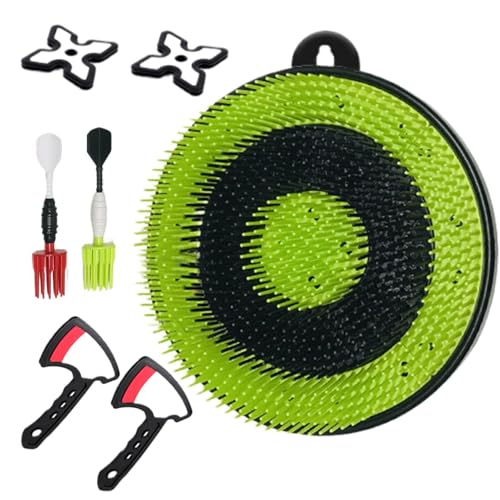 Gioco Di Lancio 'ascia - Set Di Bersagli Per Attività Sportive In PVC, Giocattolo Per Abilità Di Lancio 'ascia, Attività Ricreativa Nel Cortile | Scuola Picnic Giochi Spiaggia Camp