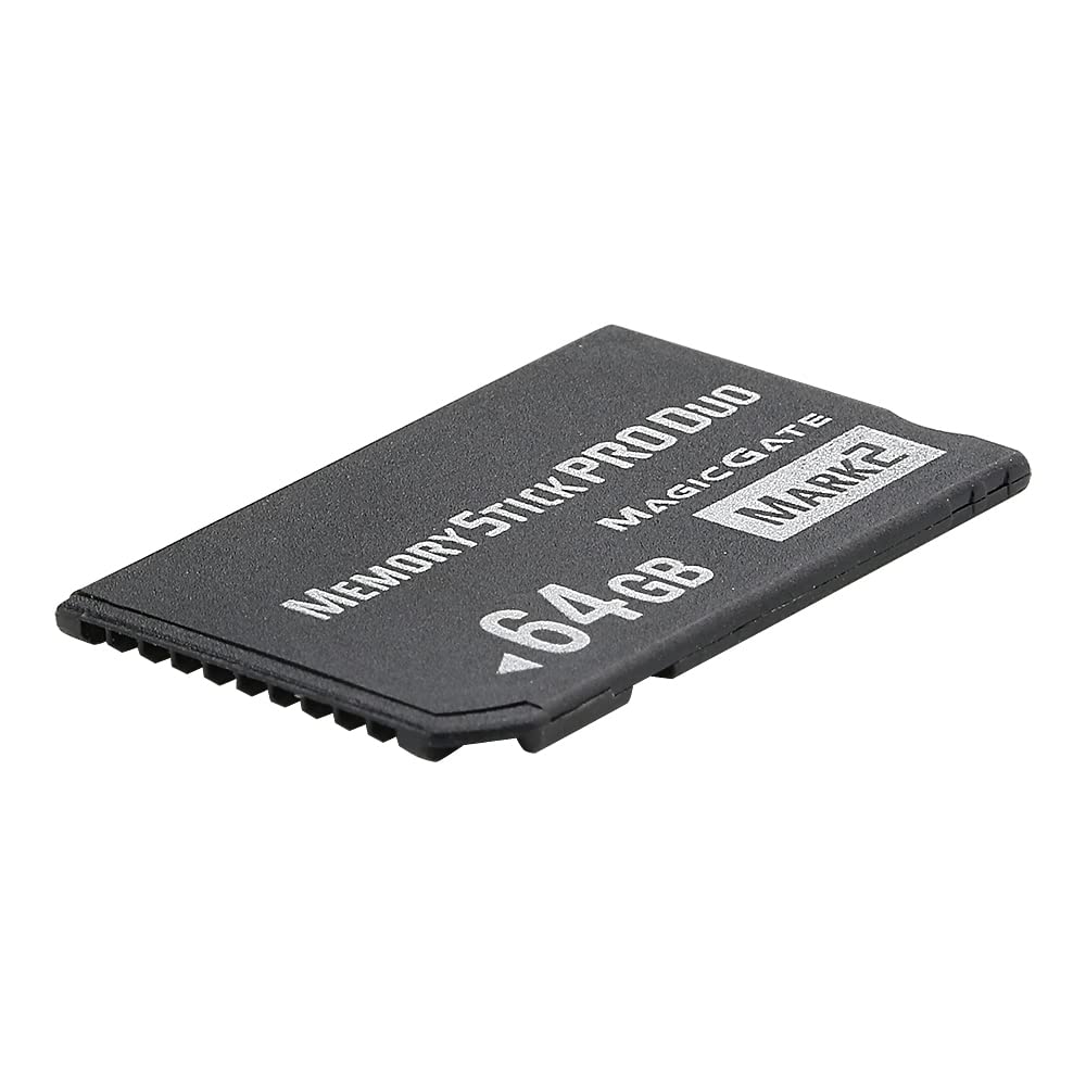 Scheda di memoria Memeory Stick Pro Duo (Mark2) ad alta velocità, 64 GB, compatibile con Sony PSP1000, 2000, 3000, scheda di memoria per fotocamera