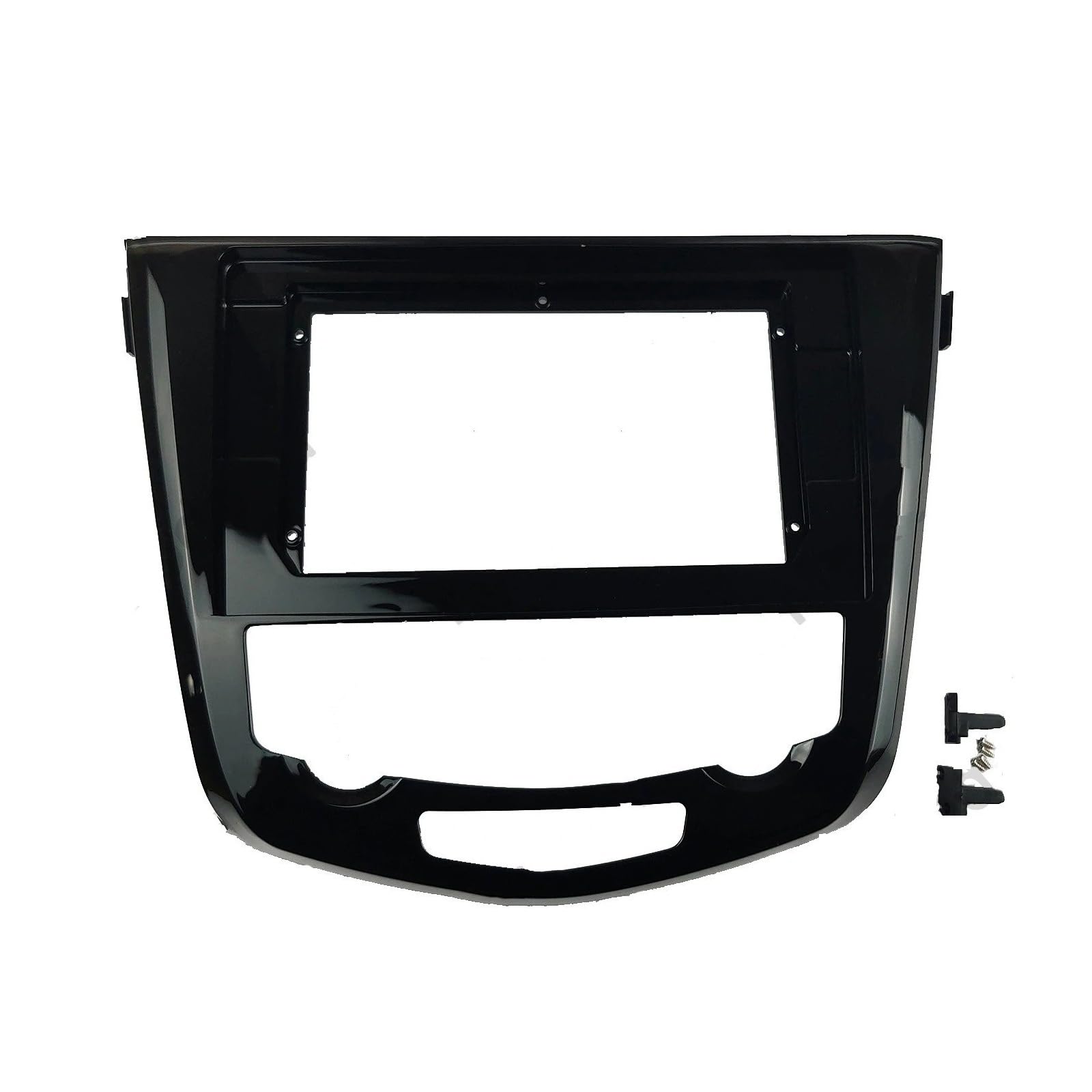 Mascherina Autoradio Cornice Stereo 10.1 Pollici per Nissan per X-Trail per Qashqai per Rogue 2014+ Radio Frame Doppio DIN Android Dash Kit Lettore Pannello Surround