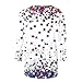 3/4 Sleeve Plus Size Patriotic Tops for Women USA Flag 4Th July American Red White Blue Star Stripe T-Shirt Plus Size