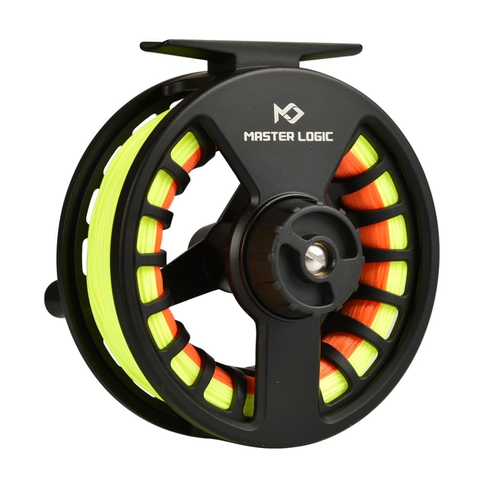 Amazon | MASTER LOGIC フライフィッシングリール 5/6wt