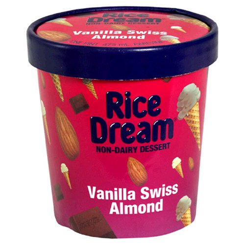 Rice Dream, Vanilla Swiss Almond Ice Cream, 1 Pint (Frozen) Everything Else