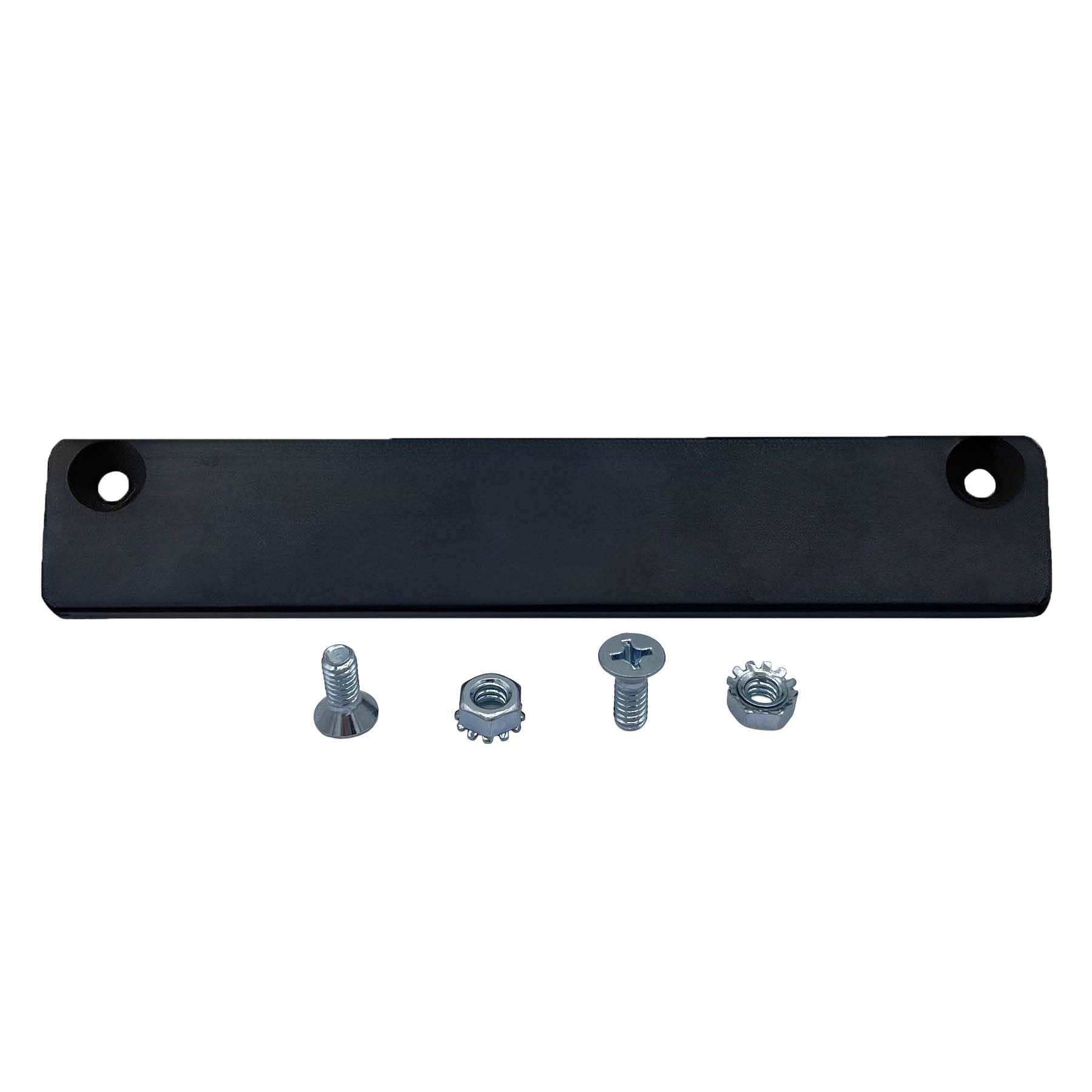 Premium Rubber Coated Bar Magnet - Demo License Plate Holder (1 Bar and Hardware)