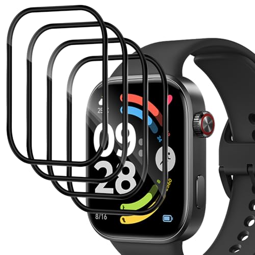 【4枚セット】For REDMI WATCH 6 フィルム 柔らかい 24時間自動修復技術 高透過率 高感度 Greerass 保護フィルム 衝撃吸収 飛散防止 指紋防止 撥水撥油 液晶保護の商品画像（Amazon）