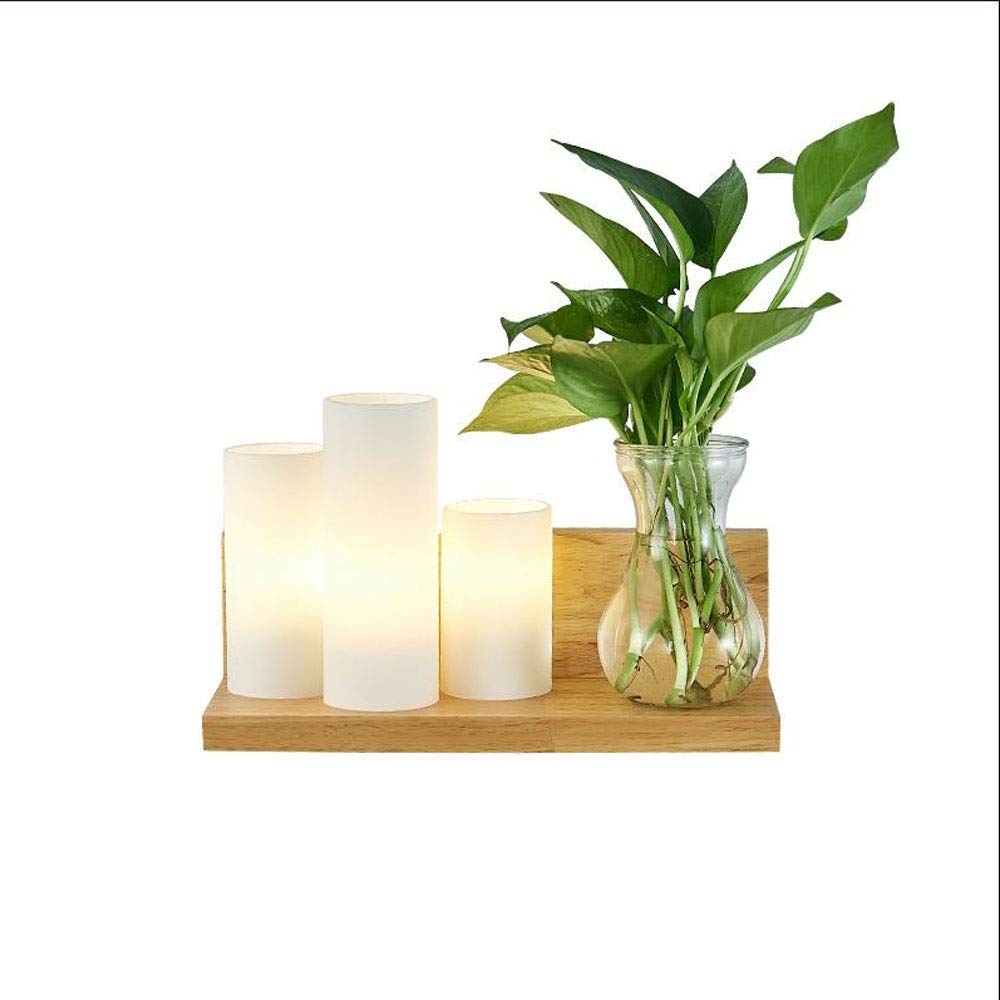 VDOQTLJT Wall Lamp Nordic Plant Aisle Corridor Staircase Simple Modern Living Room Bedroom Bedside Creative Background for House Villa Bar Restaurants