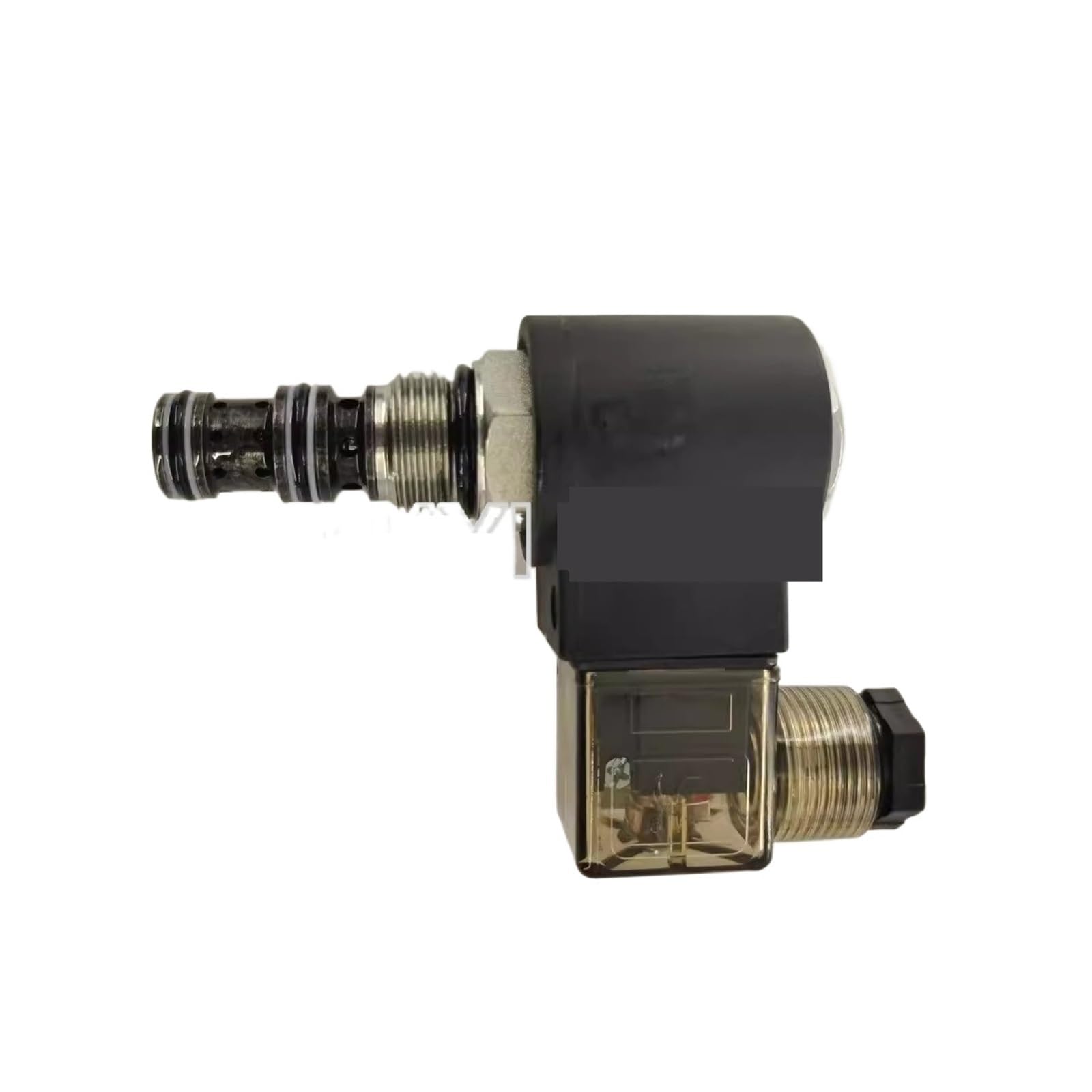 BFSYDLUJ 1PCS 2 Position 3 Way Hydraulic Threaded Cartridge Solenoid Directional Control Valve DHF08-232/SV2-08-3B/SV08-30(DHF08-232 AC220V)