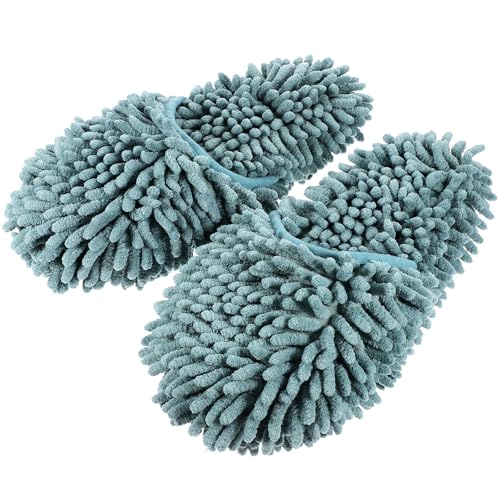 Pantuflas de chenilla para mantener la cocina impecable y barrer el polvo sin esfuerzo 2