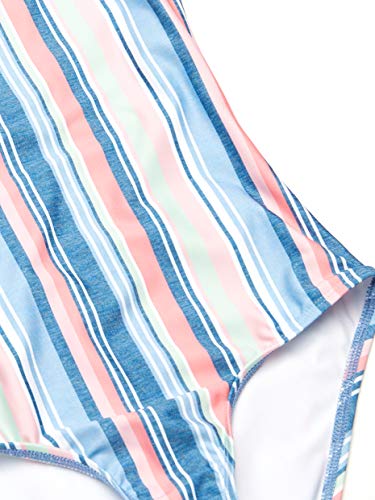 Splendid Girls' Strappy Back High Neck One Piece Swimsuit3