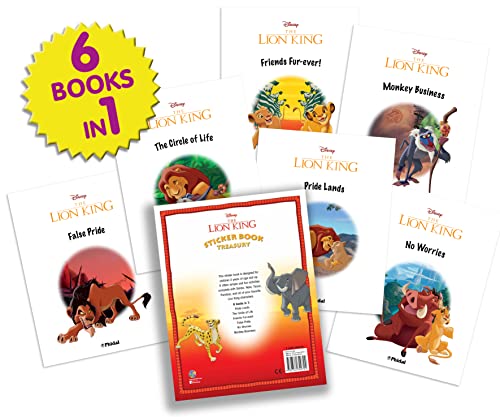 Disney Lion King Sticker Book Treasury - Activity Books for kids, 350 reusable stickers, 96 pages of fun - Image 6