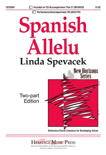 Spanish Allelu chant bilingue avec guide de prononciation espagnol