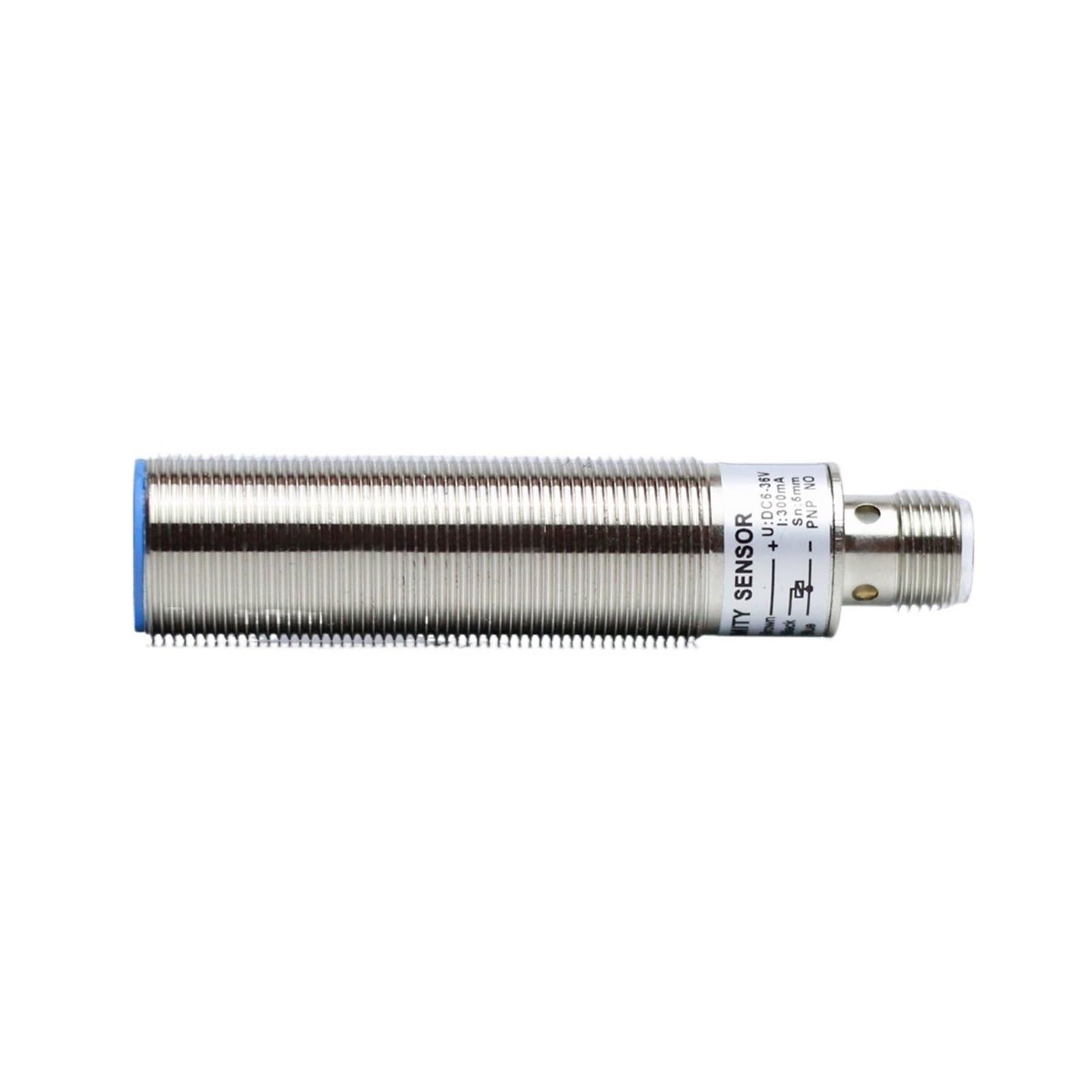 PXQCHAVLN IP65 M18 inductive Proximity Sensor NPN PNP 5mm 8mm 4pin Connector Cylindrical Metal Switch LJ18A3 Series Size : NO(Lj18a3-5 (Flush 5mm),NPN NO)