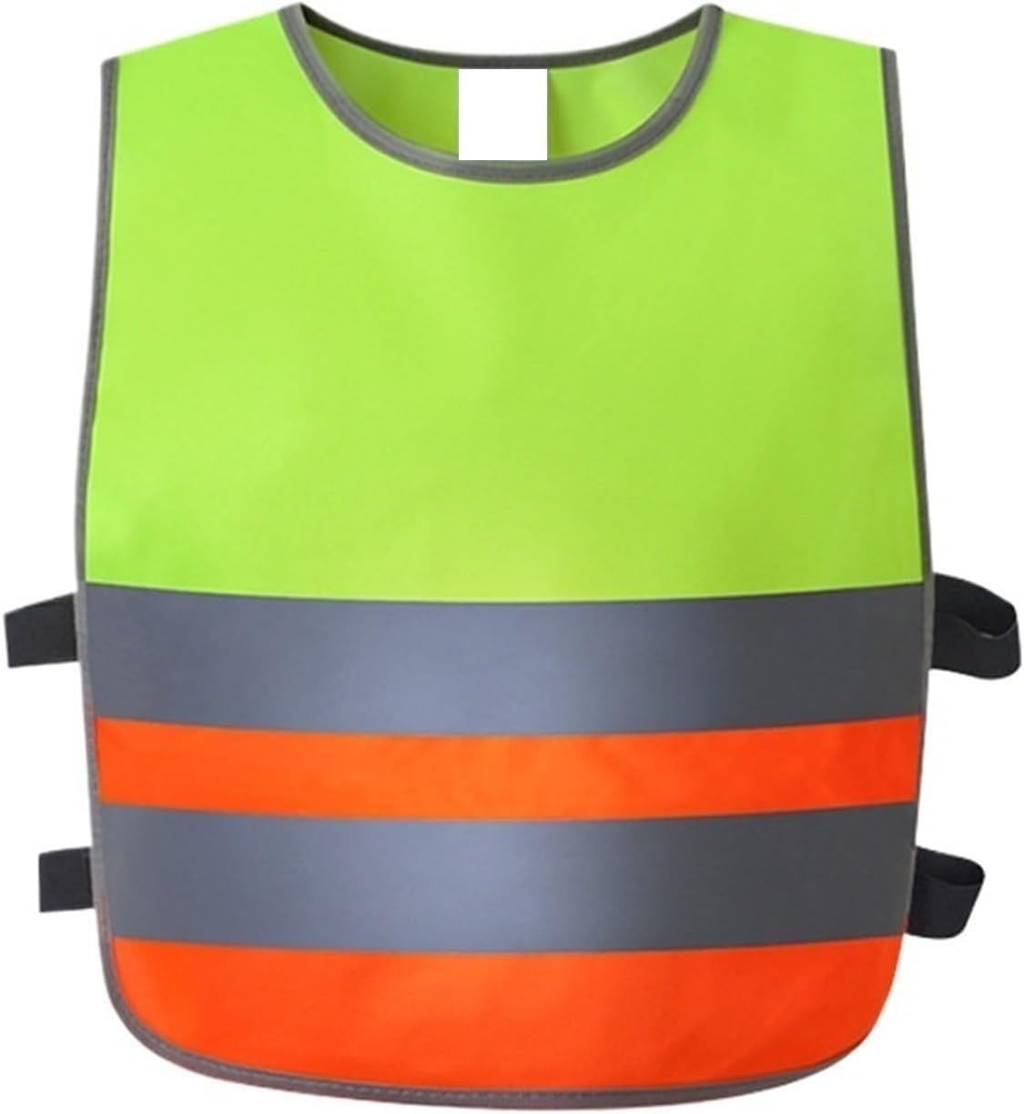 Gilet riflettente lavorato a maglia