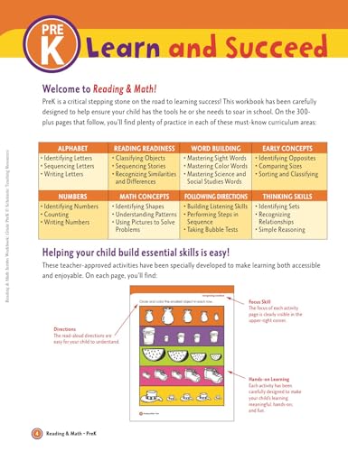 Scholastic Pre-K Reading & Math Jumbo Workbook - Image 3