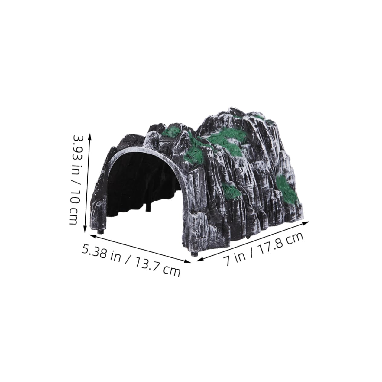 DECHOUS Dinosaur Tunnel DIY Tunnel Model Train Table Accessories Railway Scene Accessory