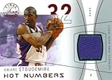 Sports Memorabilia Amare Stoudemire Player Worn Jersey Patch Basketball Card (Phoenix Suns) 2004 Fleer Flair Hot Numbers #HNAS - Unsigned Basketball Cards