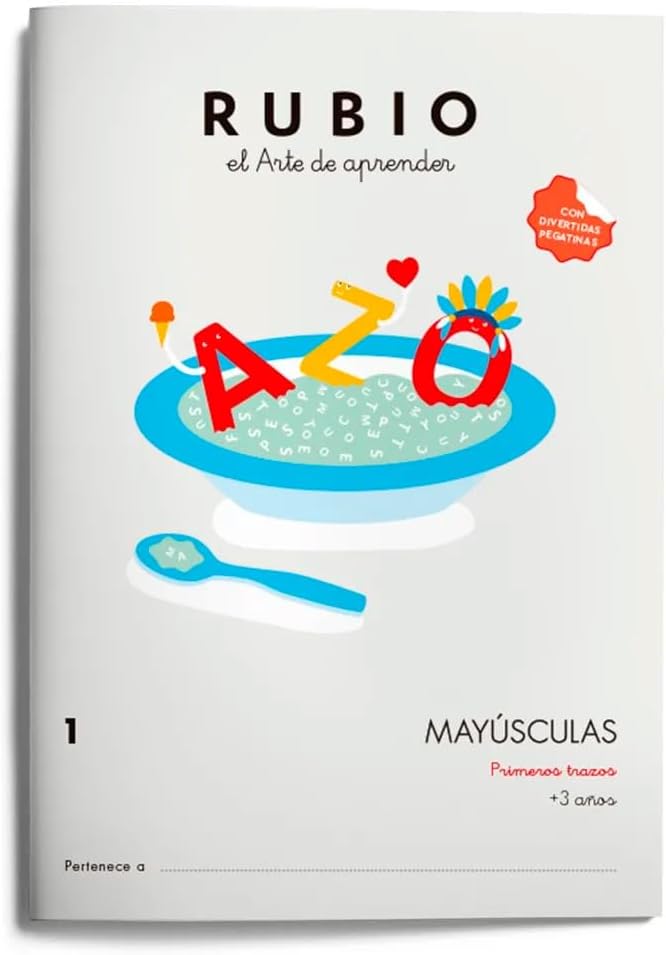 Cuadernos Rubio: Mayusculas 1 (Mayúsculas RUBIO)