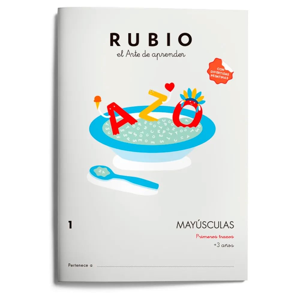 Cuadernos Rubio: Mayusculas 1 (Mayúsculas RUBIO)