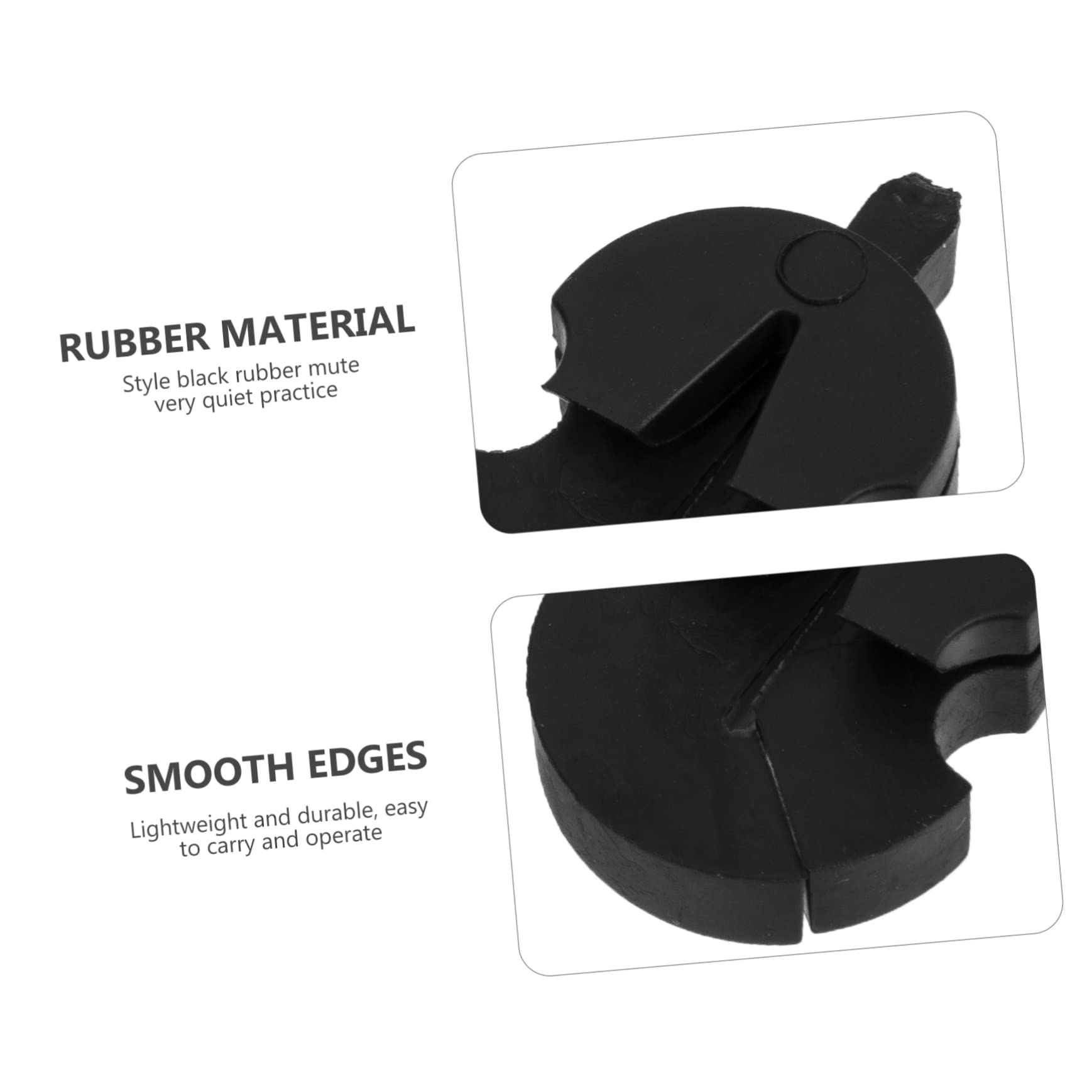 Sordina per Violino in Gomma Set da 8 Pezzi Accessori per Pratica Silenziatore Strumenti Musicali per Esercitazioni Silenziose