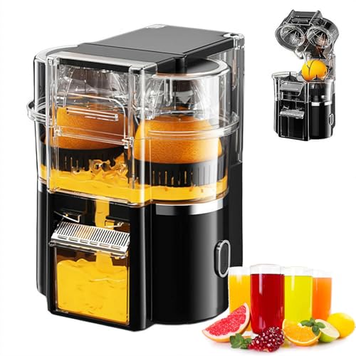 現品限り新品未使用❣️Fretta ジューサー 大容量 コールドプレスジューサー Amazon.co.jp: Fretta ジューサー 10.8cm広い投入口 1L大容量 スロー
